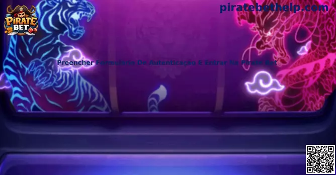 Preencher formulário de autenticação e entrar na Pirate Bet